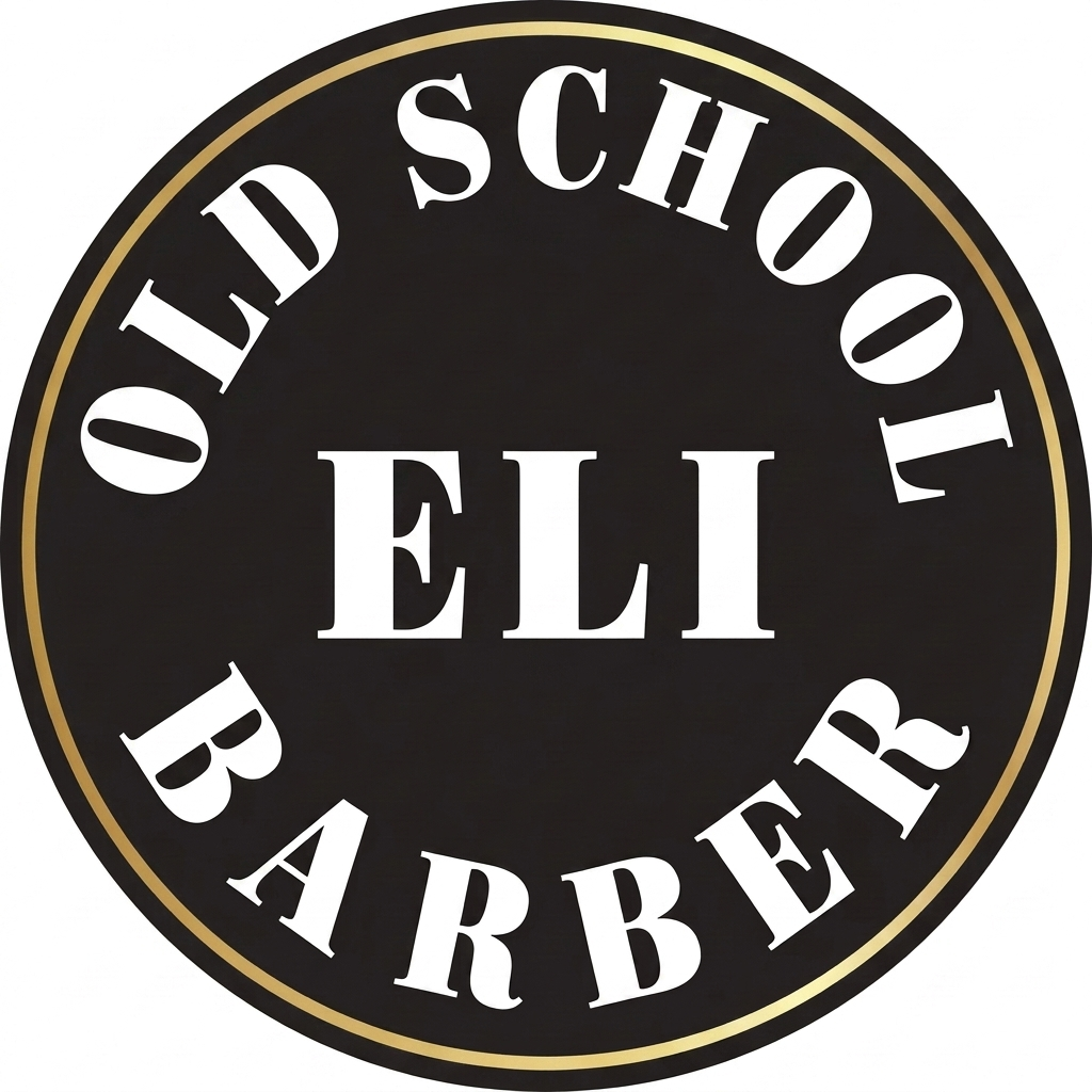 Old School Barber by Eli logo